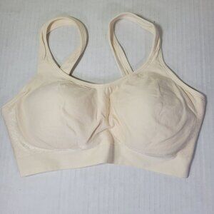 Truekind Beige Daily Comfort Wirefree Shaper Bra #10022 Size M